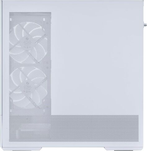 LIAN LI Mid-Tower ATX PC Case, 3 x 140mm ARGB Fans, Chassis with Front & Side Tempered Glass Panels, Liquid Cooling Ready, Gaming Computer Case, (CG237 RGB - ATX -White) in Saudi Arabia