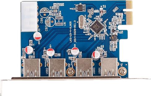 VisionTek 4 Port USB 3.0 PCIe Internal Card - 900544 (Pack of 2) in Saudi Arabia