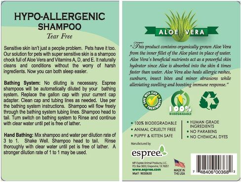 Espree Hypo-Allergenic Shampoo, 20 oz in Saudi Arabia