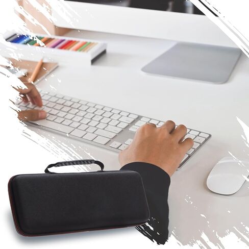 XANAD Hard Case Compatible with TopMate Wireless Keyboard and Mouse Ultra Slim Combo(Black)-Inside: 17.1"x6.1"x1.3" in Saudi Arabia