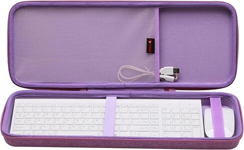 Xanad Hard Case متوافق مع Topmate Wireless Keyboard و Mouse Ultra Slim Combo (Black) -inside: 17.1 "x6.1" x1.3 " in Saudi Arabia