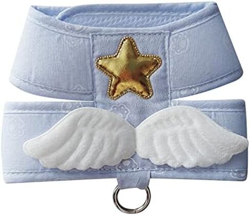 Cat Harness Leash, Adjustable 4 Season Universal Cat Harness Leash Cute Angel Cat Vest Harness with 4.9ft Traction Rope Length (XL (2.5‑4kg / 5.5‑8.8lb)) in Kuwait