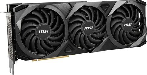 MSI GeForce RTX 3070 TI Ventus 3x 8G OC Gaming Graphics Card - 8GB GDDR6X ، 1800 MHz ، PCI Express Gen 4 ، 256 Bit ، 3x DP V 1.4A ، HDMI 2.1 (يدعم 4K) in Saudi Arabia