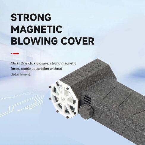 Gowenic Jet Fan Blower 110،000 دورة في الدقيقة منفاخ قوي مع مروحة القناة عالية السرعة ، مروحة طائرة صغيرة مع شحن سريع ، Mini Jet مروحة الحد الأقصى البالغ 25 مترًا لكل ثانية لتنظيف السيارات in Kuwait