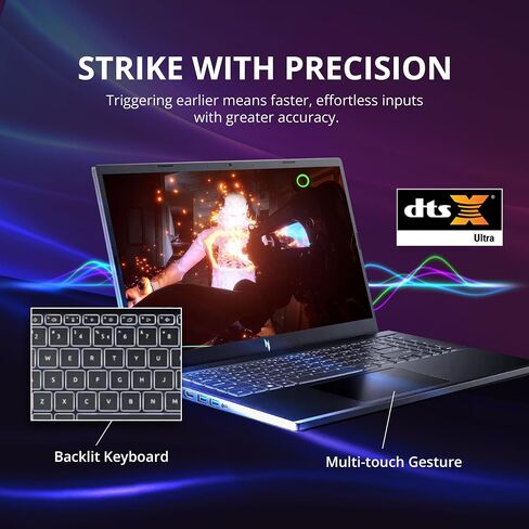 Acer Nitro V 15 15.6 "FHD IPS 144Hz Gaming Captop ، Intel I9-13900H ، 32GB DDR5 ، 1TB SSD ، Geforce RTX 4060 8GB GDDR6 ، لوحة مفاتيح خلفية ، Wi-Fi 6 ، ورب 11 Pro ، Black ، 256Gb Docking Set Set Set in Kuwait