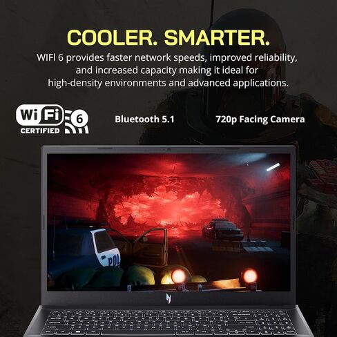 Acer Nitro V 15 15.6 "FHD IPS 144Hz Gaming Captop ، Intel I9-13900H ، 32GB DDR5 ، 1TB SSD ، Geforce RTX 4060 8GB GDDR6 ، لوحة مفاتيح خلفية ، Wi-Fi 6 ، ورب 11 Pro ، Black ، 256Gb Docking Set Set Set in Kuwait
