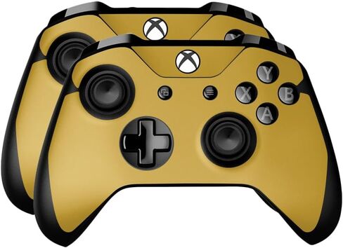 Glossy Glitter Skin Compatible with Microsoft Xbox One Controller (2 Pack) - Viper Snow - Premium 3M Vinyl Protective Wrap Decal Cover - Easy to Apply | Crafted in The USA by MightySkins in Saudi Arabia