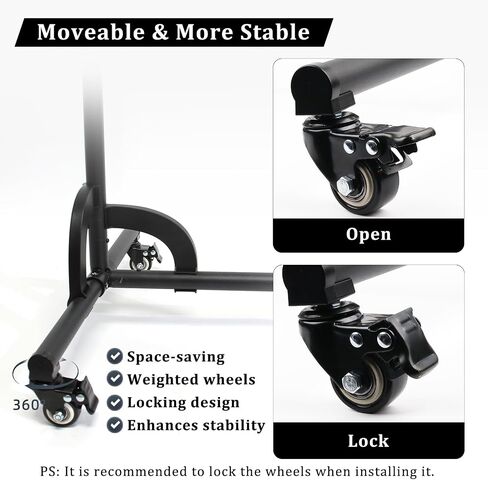 Backdrop Stand with Wheels & Backdrop-خلفية 10 × 7 قدمًا (WXH) بالأبيض والأسود (2 في 1) مع حامل ، موقف خلفي متحرك مع شاشة أبيض أسود للتصوير الفوتوغرافي استوديو للتصوير الفوتوغرافي in Kuwait