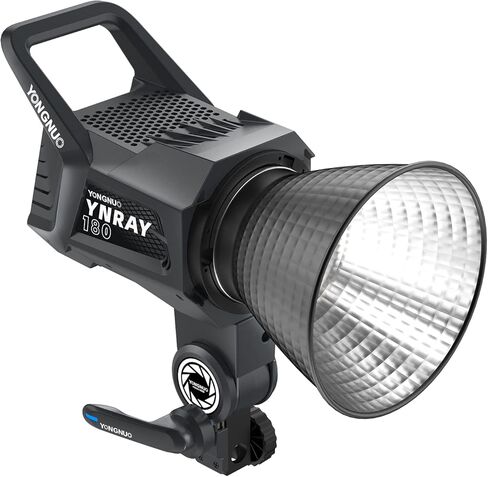 Yongnuo YNLUX100 LED Video Light, with 19V5.26A AC Adapter, Continuous LED Lighting 3200-5600K Bi Color, CRI95+, 12188Lux@1M, 2.4G Wireless Remote Control for Portrait, Outdoor Shooing, YouTube in Saudi Arabia