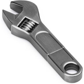 BORLTER CLAMP 64GB USB Flash Drive Retro Metal Memory Stick Pendrive for External Data Storage, Silver