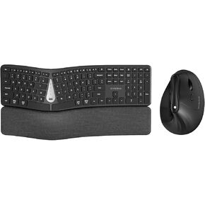 Ergonomic Mouse and Split Ergonomic Keyboard Comb