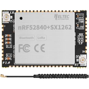 2pcs Mesh Node 5262M Module, nRF52840 MCU SX1262 LoRa Chip, Supports 915MHz LoRa Bluetooth 5 Bluetooth mesh BLE, Compatible with Meshtastic Arduino
