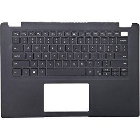 Replacement Upper Case Palmrest for DELL Latitude 3410 E3410 Series Laptop Top Cover US Layout Keyboard Assembly 0MC2P 00MC2P (Withou Backlit)