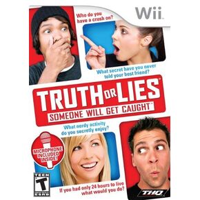 Truth or Lies with Microphone - Nintendo Wii
