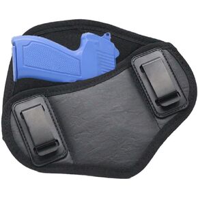 Pistol Holster, Concealed Pistol Holster, Gun Holster, Weapon Holster for Small Pistols, Glock 19/17/43 Holster, Right and Left-Handed
