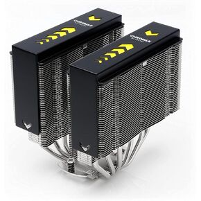Noctua NH-D15S chromax.Black CPU Cooler with NA-HC3 chromax.Black.swap heatsink Covers