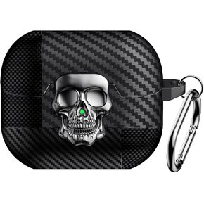 Compatible with Samsung Galaxy Buds 3 Case & Galaxy Buds 3 Pro Case 2024 【with Secure Lock Metal Hook Protection】 【Support Wireless Charging】 Full Body Silicone Protection + TPU Silver