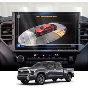 Ruiya Screen Protector for Toyota Tundra 14" Touch Screen,for 2022-2025 Toyota Tundra Accessories 2PCS Plastic Nano Films Compatible with 2022 2023 2024 2025 Toyota Tundra