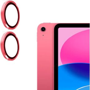 For iPad Air 6 11-inch 13-inch Camera Lens Protector Tempered Glass - 2 Packs -Compatible with iPad Mini 7 2024/ Mini 6 2021, iPad Air 2020/2022,New iPad Accessory-Red