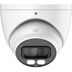 HDCVI Analog Dual Light Cameras 5MP Smart Dual Illuminators Turret Camera,Super Adapt,Built-in MIC,HAC-Color5M-TIL (2.8mm)
