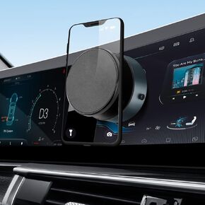 360 درجة مئوية كهربائية قابلة للتدوير مكنسة شفط كوب سيارة الهاتف ، 15W شاحن الشاحن شاحن مركب الهاتف المغناطيسي ، حامل الهاتف العالمي متوافق مع Magsafe لجهاز iPhone 16/15/14/13/12/PRO وجميع الهواتف in Kuwait