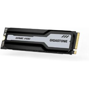 Gigastone M.2 SSD 500GB PS5 SSD with Heatsink PCIe 4 NVMe M.2 SSD up to 5,000MB/s Internal SSD PS5 Heat Dissipation Gaming PC Desktop Laptop Storage for Fast Game Load Video Editing 3D Creators