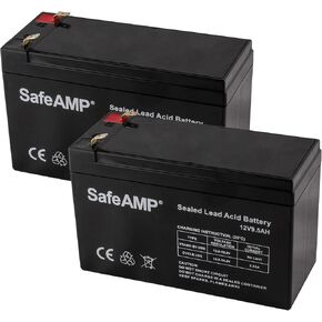 UPS 9.5Ah, 12V Replacement Battery RBC17 Compatible with APC UPS Models E650G1, BE750G, BR700G, BE850M2, BE850G2, BX850M, BE650G, BN600, BN700MC, BN900M, ... (1 Pack)
