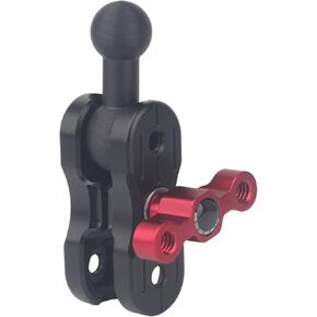 Aluminum 20mm Double Socket Arm 2.36" with 17mm Ball Compatible with Bulletpiont Mounting Solutions, 20mm Socket (Female) to 17mm Ball (Male) Adapter
