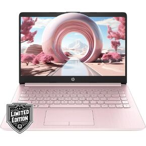 HP 14" HD Laptop | Back to School Limited Edition with 1 Year Microsoft 365 | Intel Quad-Core Processor | 16GB RAM | 640GB Storage | Long Battery Life | Black | w/WOWPC Bundle | Windows 11