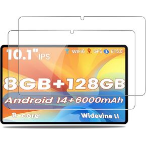 Screen Protector for Azeyou AT1016U7 10inch, HD Tempered Glass,9h Hardness,Scratch,Anti-Fingerprin,Tempered Glass Film Guard for Azeyou AT1016U7[2 Pack]