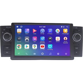 for Fiat Linea Radio 2007-2012 7" IPS Touchscreen Built-in DSP EQ Carplay Android auto Android 12 GPS Navigation SWC and Free Rear Camera
