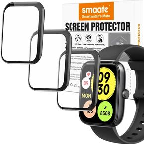 3D Screen protectors Compatible with IDW25 1.83" KALINCO Mikego Smart Watch, 3 Pieces, Full Coverage, Anti-shatter