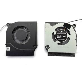 BestParts New CPU+GPU Cooling Fan Replacement for Acer Predator Helios PH315-52 (i7-9750H Series 2019), P/N: DFS531005PL0T, Pair Fan