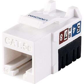 50 عبوة RJ45 CAT5E slim profile utp keystone kok unshealder in Kuwait