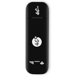 4G LTE USB módem WiFi Dongle Mini portátil móvil WiFi Hotspot Router con ranura para tarjeta SIM y ranura para tarjeta TF, funciona con B1/B2/B4/B5/B12/B17/B25/B28/B66 Versión EE.UU