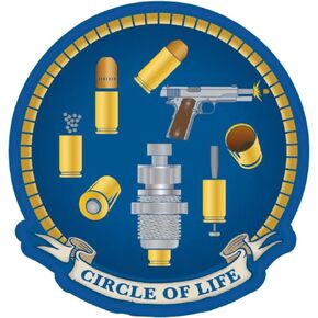Patriot Patch Co. - Circle of Life Cartridge Reloading Sticker
