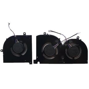 New Cooling Fan CPU GPU for Laptop Compatible with MSI GS75 P75 WS75 MS-17G1 MS-17G2 MS-17G3 Replace# BS5005HS-U3I BS5005HS-U3J