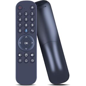PZL New Voice Remote Control for 2025 H8 Brazil TV H9, Compatible with Brazilian TV H8 Box 5/6/7/8/H5/H6 plus/H7/H8 Replacement