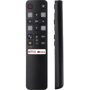Remote Control Replacement for All TCL Android 4K UHD Smart TV [NO Voice Function], (RC802V FNR1) Compatible with All TCL Android TV 40S334 50S434 55S434 75S434 40S330 70S430 32S334 55S435 50S435