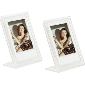 Mini Vertical Picture Frame with Storage Case for Polaroid Fujifilm Instax Mini 7s 8 9 11 12 EVO/NONS SL42 SL645.