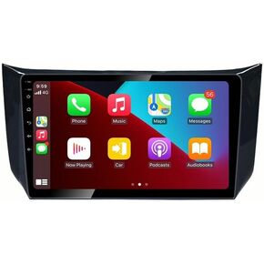Double Din Radio Car Compatible for Nissan Sentra Sylphy 2012 2013 2014 2015 2016 2017 2018 10.1" Android 13 Car Stereo Radio Apple Carplay Player