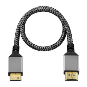 6ft HDMI to Mini HDMI Cable High Speed 4K 60Hz HDMI 2.0 Cord for Nikon D3400,D3500, D850,D7000 D500, Canon EOS R, EOS RP, EOS 5D Mark IV, Compatible with Camcorder, Laptop, HDTV, Graphics