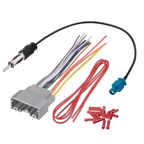 Bingfu Radio Wiring Harness for Select Vehicle Aftermarket Car Stereo Wire Adapter DB13 - Upgraded 22 Pin 20 Wires