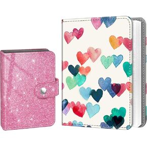 Fintie Instax Mini Photo Album Book for 2x3 Inch Films - 256 + 52 Pockets Small Albums for Fujifilm Instax Mini Photos