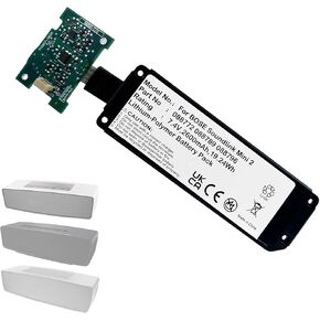 7.4V Battery for Bose Soundlink Mini 2, Soundlink Mini II Bluetooth Speaker with Circuit Board, Replacement for Bose 088772 088796 088789, Lithium-Ion Battery