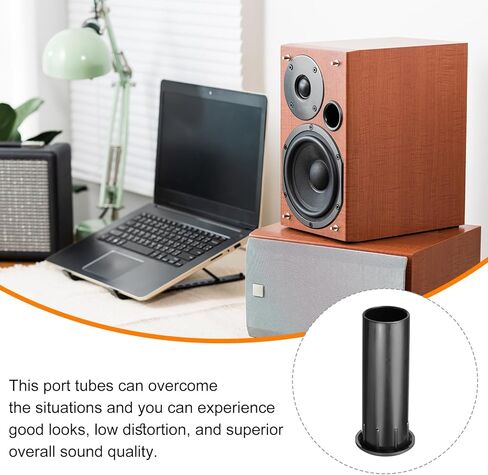 meccanixity 5pcs 41x117mm/1.6 × 4.6 بوصة مكبر صوت أنبوب أنبوب سعة subwoofer bass box tube bass woofer pox pox bass air port for dj/pa spenerts cabinets in Kuwait