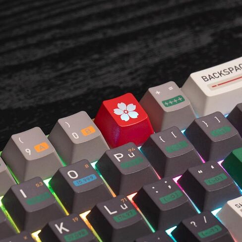 2Pcs Ctrl Keycaps, Backlit Cat Paw Keycaps, 1.25u DIY Personality Custom Cute Keycap, Shine Through Anime Keycap Replacement Key Gift for MX Switch Mechanical Gaming Keyboard(Red,Black) in Kuwait