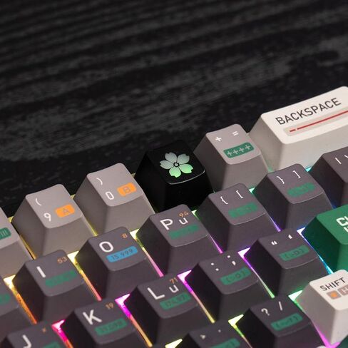 2Pcs Ctrl Keycaps, Backlit Cat Paw Keycaps, 1.25u DIY Personality Custom Cute Keycap, Shine Through Anime Keycap Replacement Key Gift for MX Switch Mechanical Gaming Keyboard(Red,Black) in Kuwait