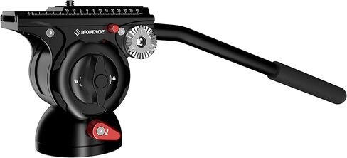 IFOOTAGE Komodo MP30 Ball Head,Metal 360° Rotating Ball Head with Panoramic Quick Release Plate, Compatible with Digital SLR Cameras, Mirrorless Cameras and Digital Cameras （Load 22lbs） in Kuwait