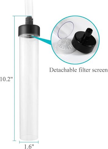 Laifoo 25ft Aquarium Vacuum Gravel Cleaner Fish Tank Cleaner Siphon Water Changer in Saudi Arabia
